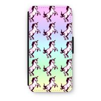 Musketon Unicorn: iPhone 8 Flip Hoesje