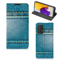 Samsung Galaxy A72 (5G/4G) Hippe Standcase Jeans - thumbnail