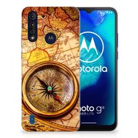 Motorola Moto G8 Power Lite Siliconen Back Cover Kompas - thumbnail