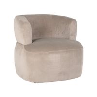 Richmond Fauteuil Donna Velvet - Khaki - thumbnail