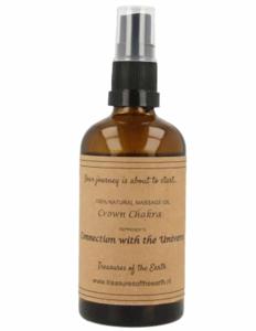 Crown Chakra Massage Olie Universele Connectie 100 ml