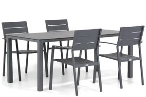 Lifestyle Stella/Pallazo 180 cm dining tuinset 5-delig