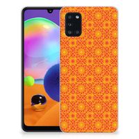 Samsung Galaxy A31 TPU bumper Batik Oranje - thumbnail