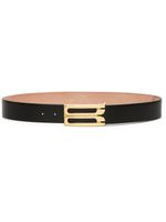 Victoria Beckham ceinture Frame en cuir - Noir