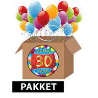 30 jaar feestartikelen pakket   -