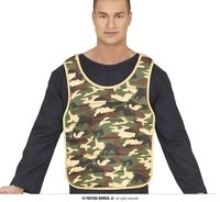 Camouflage Vest Volwassenen