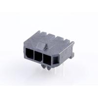 Molex 436500600 Male header, inbouw (standaard) Totaal aantal polen: 6 Rastermaat: 3 mm Inhoud: 1 stuk(s) Tray - thumbnail