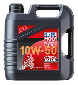 Motorolie, Versnellingsbakolie LIQUI MOLY, Viscositeitsindeling volgens SAE: 10W-50: , 4.0, L, u.a. für BMW, Honda, Ducati, KTM, Kawasaki, Yamaha, MZ,