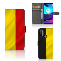 Motorola Moto E20 | E30 | E40 Bookstyle Case Belgische Vlag - thumbnail