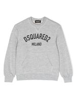 DSQUARED2 KIDS sweat à logo imprimé - Gris - thumbnail