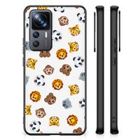 Back Case voor Xiaomi 12T | 12T Pro Dieren Emojis - thumbnail