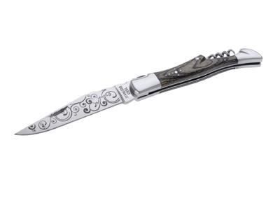 Lagiuole zakmes Lourquen met kurkentrekker Lagiuole zakmes Lourquen met kurkentrekker