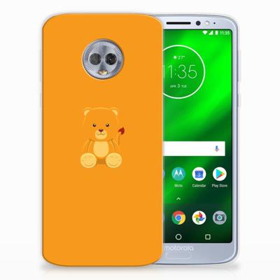 Motorola Moto G6 Plus Telefoonhoesje met Naam Baby Beer Motorola Moto G6 Plus Telefoonhoesje met Naam Baby Beer