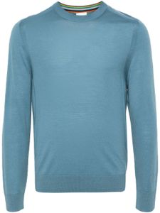 Paul Smith pull en laine mérinos - Bleu