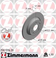 Remschijf COAT Z 250131620