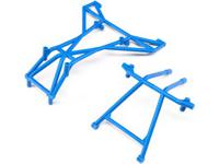 Losi - Top and Upper Cage Bars Blue: LMT (LOS241048) - thumbnail