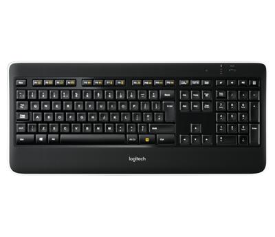 Wireless Illuminated Keyboard K800 - Toetsenbord - backlit - draadloos - 2.4 GHz - Italiaans