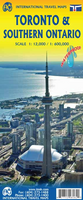 Wegenkaart - landkaart - Stadsplattegrond Toronto & Southern Ontario -