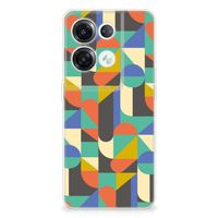 OPPO Reno8 Pro TPU bumper Funky Retro