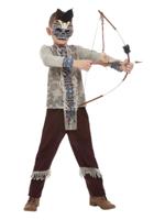 Dark Spirit Warrior Costume Grey