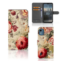 Hoesje voor Nokia C12 Bloemen