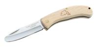 Herbertz kinderzakmes dolfijn 14 cm staal/hout zilver/lichtbruin