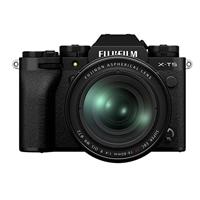Fujifilm X-T5 zwart, FUJINON XF16-80mmF4 R OIS WR lens kit