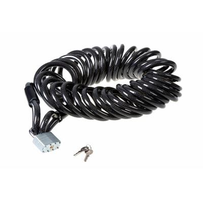 Falkx Staalkabel met slot 10 meter x 15 mm. met Lussen Geplastificeerd Falkx Staalkabel met slot 10 meter x 15 mm. met Lussen Geplastificeerd