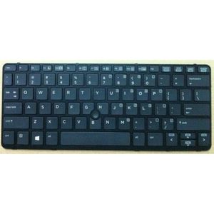 Notebook keyboard for HP Elitebook 820 G1 820 G2 720 G1 720 G2 with pointstick with frame backlit