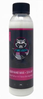 Racoon polijstmiddel nano wax sealant 100 ml Racoon polijstmiddel nano wax sealant 100 ml