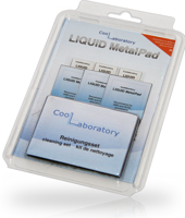 COOLLABORATORY   Liquid MetalPad - Thermische pasta (plaat) +
