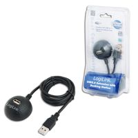 LogiLink USB-kabel USB 2.0 USB-A bus, USB-A stekker 1.50 m CU0013B - thumbnail