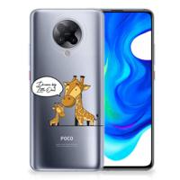 Xiaomi Poco F2 Pro Telefoonhoesje met Naam Giraffe