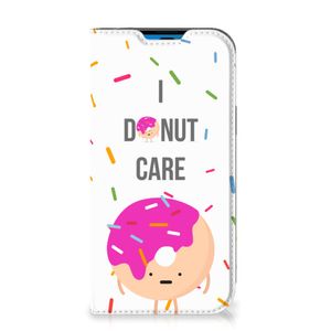 iPhone 14 Pro Flip Style Cover Donut Roze