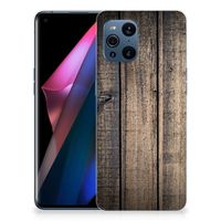 OPPO Find X3 | X3 Pro Bumper Hoesje Steigerhout - thumbnail