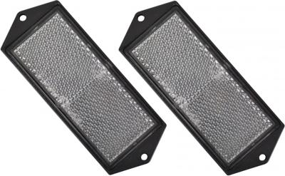 Carpoint reflectorset 104 x 40 mm 2 stuks wit Carpoint reflectorset 104 x 40 mm 2 stuks wit