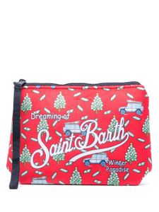 MC2 Saint Barth pochette Aline en laine - Rouge