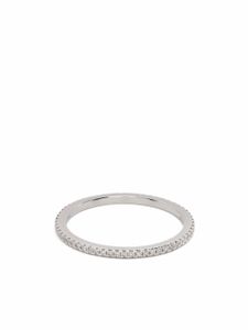 Djula bague de fiançailles en or blanc 18ct sertie de diamants - Argent