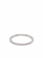 Djula bague de fiançailles en or blanc 18ct sertie de diamants - Argent