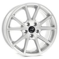 RH ALURAD AS Speiche Zilver lackiert