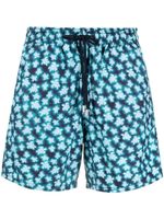 Vilebrequin short de bain à imprimé animalier - Bleu