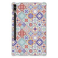 Samsung Galaxy Tab S9 Plus Tablet Back Cover Tiles Color