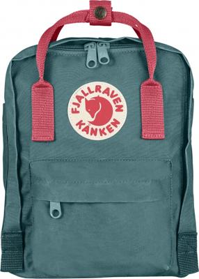 Fjällräven Kånken Mini rugzak Polypropyleen (PP), Vinylon Groen, Roze Fjällräven Kånken Mini rugzak Polypropyleen (PP), Vinylon Groen, Roze