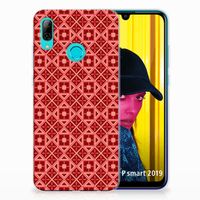 Huawei P Smart 2019 TPU bumper Batik Rood