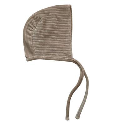 Witlof for kids babymutsje corduroy 1-6 mnd zand Witlof for kids babymutsje corduroy 1-6 mnd zand