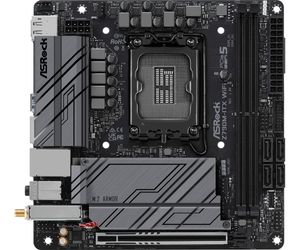 ASRock Z790M-ITX WiFi Moederbord Socket Intel 1700 Vormfactor Mini-ITX Moederbord chipset Intel® Z790