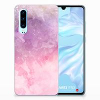 Hoesje maken Huawei P30 Pink Purple Paint