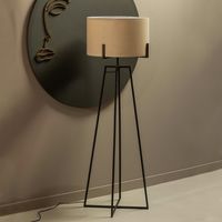 WOOOD Exclusive Vloerlamp Holly 160cm - Naturel - thumbnail