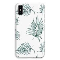 Simple leaves: iPhone XS Max Volledig Geprint Hoesje