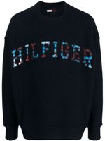 Tommy Hilfiger pull à motif tartan - Bleu